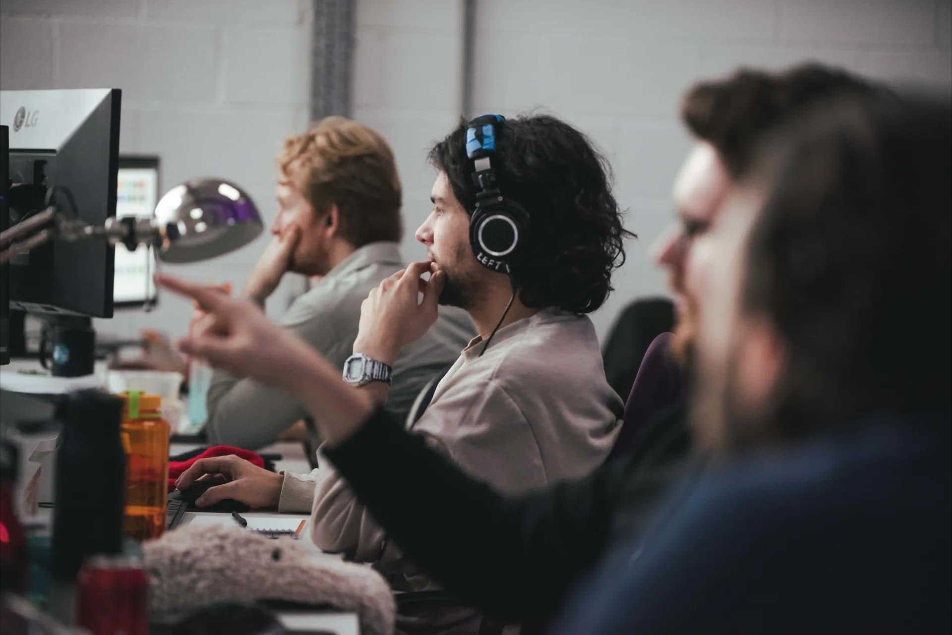 creative team working