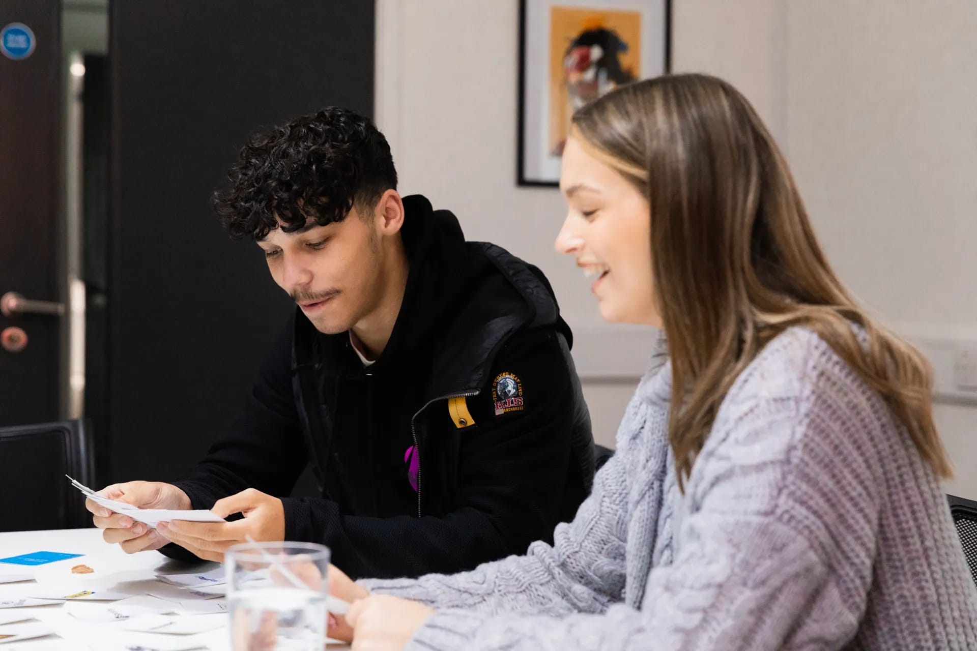 two students