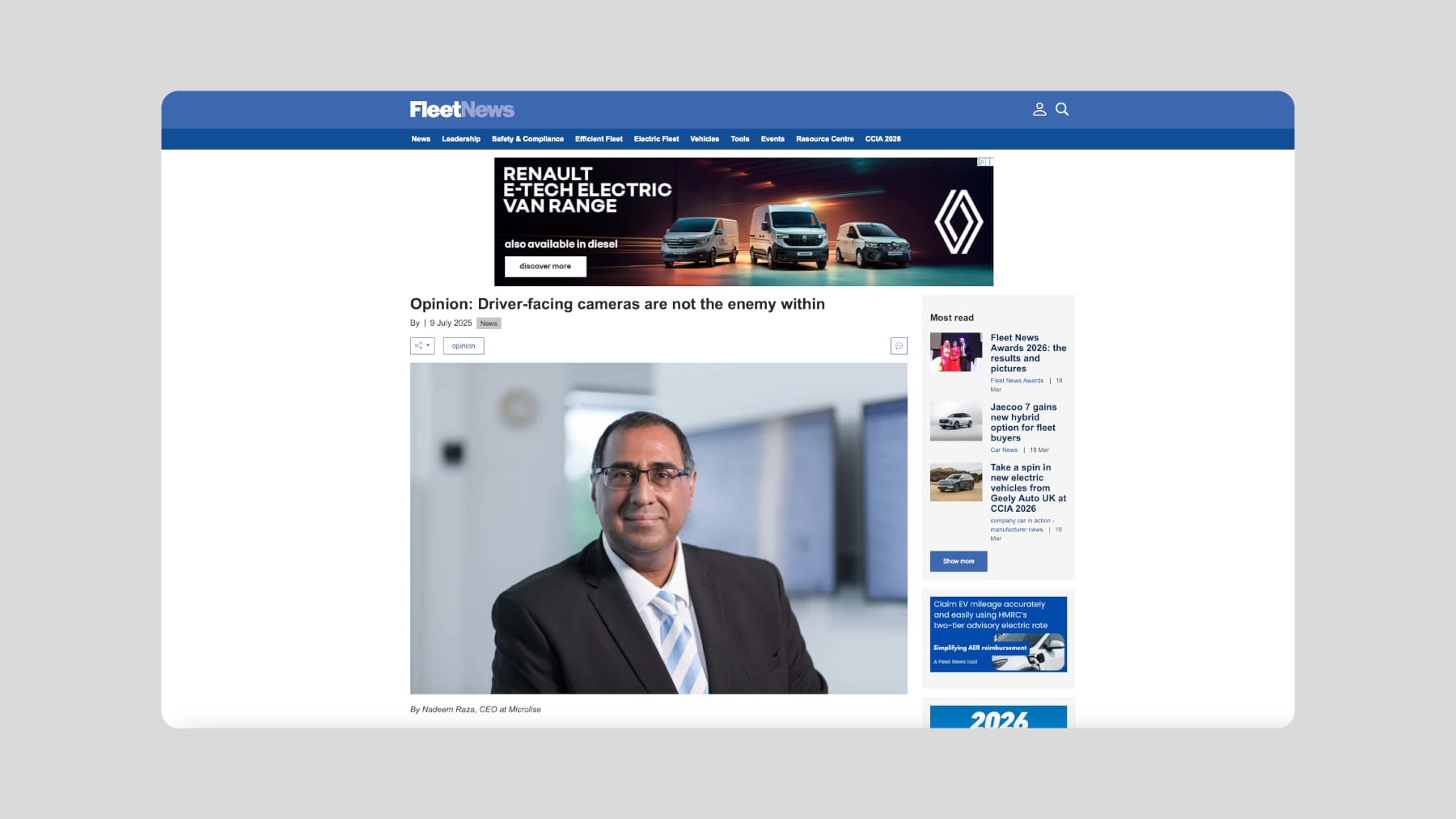 Microlise news article 2